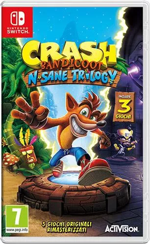 Crash Bandicoot N. Sane Trilogy - Nintendo Switch Game