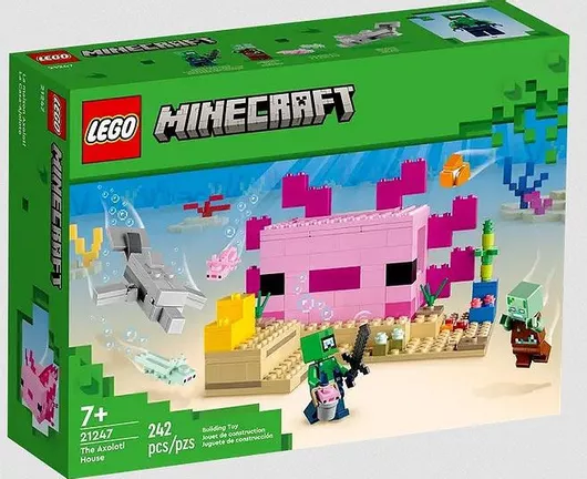 Lego Minecraft The Axolotl House για 7+ Ετών #21247