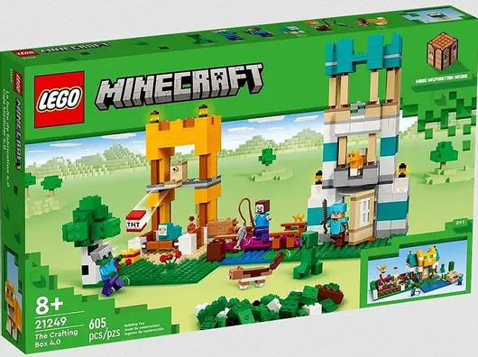 Lego Minecraft The Crafting Box 4.0 για 8+ Ετών #21249