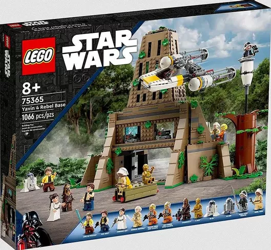 Lego Star Wars Yavin 4 Rebel Base για 8+ Ετών #75365