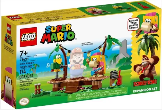 Lego Super Mario Dixie Kong's Jungle Jam Expansion Set για 7+ Ετών #71421