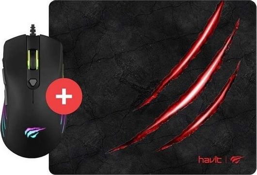 Gaming Ποντίκι Havit MS1007CM RGB Gaming Ποντίκι