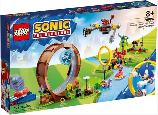 Lego Sonic The Hedgehog Sonic's Green Hill Zone Loop Challenge για 8+ Ετών #76994