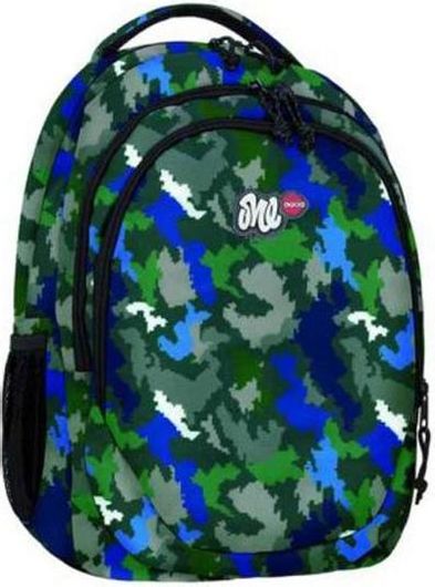 Σχολική Τσάντα Πλάτης Δημοτικού Lycsac The Jock Camo Pixels