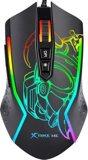 Gaming Ποντίκι Xtrike Me GM-327 RGB 8000 DPI Μαύρο