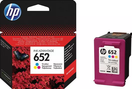 HP 652 Γνήσιο Μελάνι Εκτυπωτή InkJet Πολλαπλό ColorF6V24AE