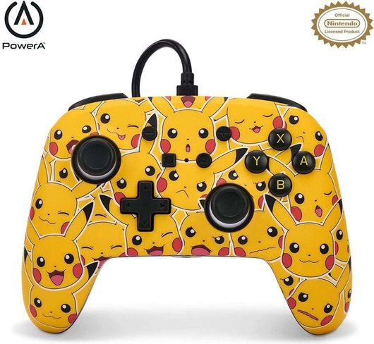 PowerA Enhanced Wired Gamepad για Switch Pikachu Moods