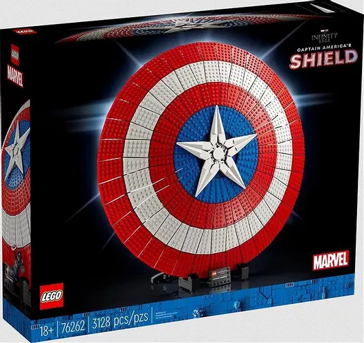 Lego Marvel Captain America's Shield για 18+ Ετών #76262