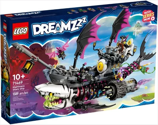 Lego DREAMZzz Nightmare Shark Ship για 10+ Ετών #71469