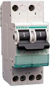 Διακόπτης Πίνακα Geyer Διπολικός 40A