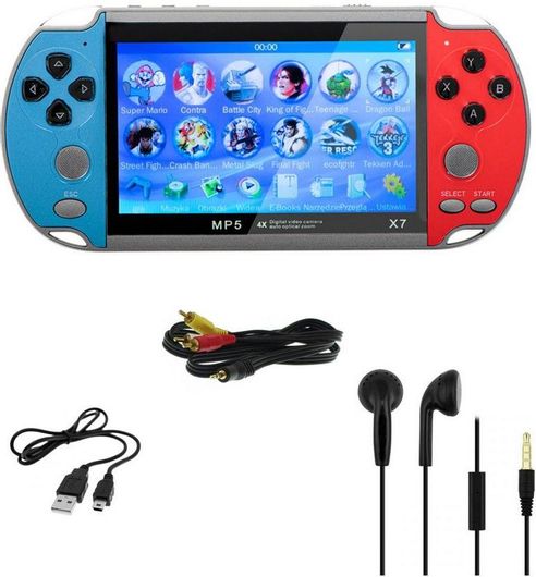 Κονσόλα Χειρός με 6000+ Παιχνίδια Τύπου Psp Mp5 8Gb