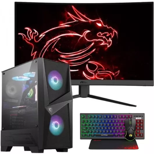 Gaming Desktop PC Vengeance Storm-X19 MSI Edition & MSI Optix G27C4 i5-13600KF / 32GB DDR4 / 512GB SSD / GeForce RTX 4060 Ti / No OS