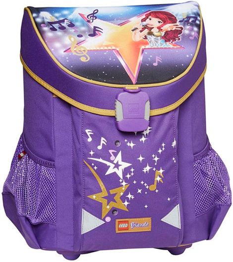 Σχολική Τσάντα Πλάτης Δημοτικού Lego 5711013044053 Lego Easy Friends Pop Star 3 Θέσεων 