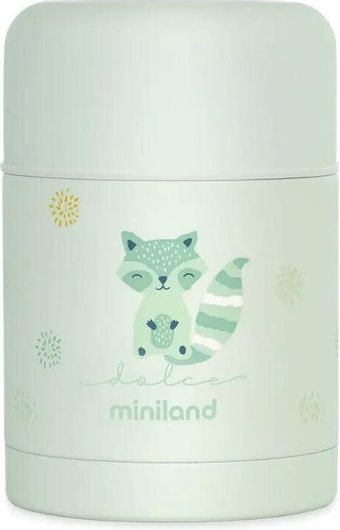 Βρεφικό Θερμός Φαγητού Miniland Dolce Ανοξείδωτο Mint 600ml