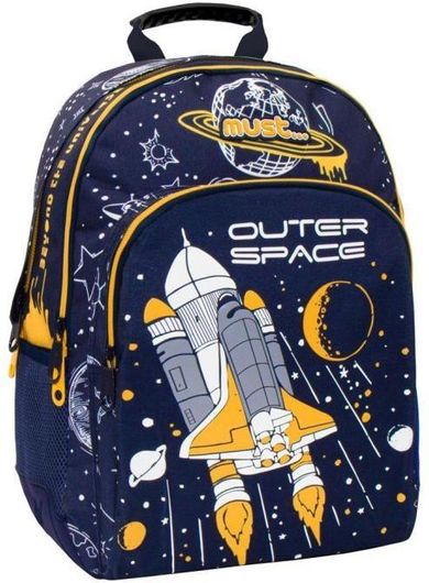 Σχολική Τσάντα Πλάτης Δημοτικού Must 585011 Outer Space