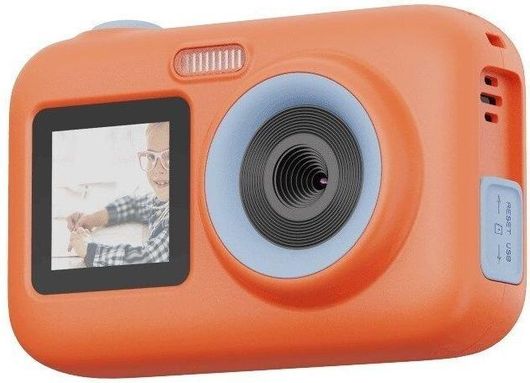Action Camera SJCAM Funcam Plus Full HD 1080p Πορτοκαλί με Οθόνη 2.4"