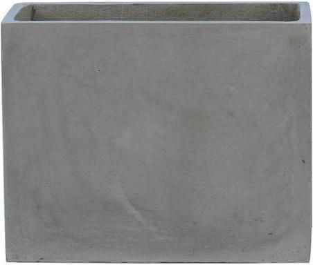 Γλάστρα Woodwell Flower Pot-2 Cement Grey 50x20x40cm