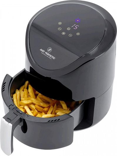 Just Perfecto Φριτέζα Αέρος με Αποσπώμενο Κάδο 3.5lt Γκρι JL-13