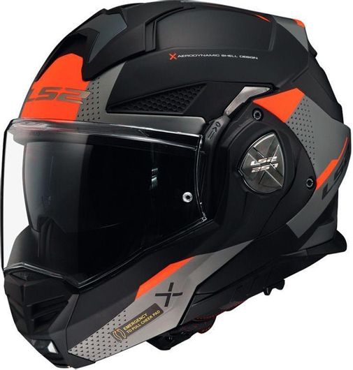 Κράνος Μηχανής LS2 FF901 Advant Modular ECE 22.06 M Titanium Matte Black