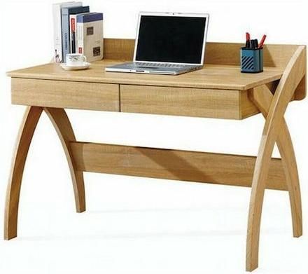 Γραφείο Ξύλινο Καφέ 120x60x84cm