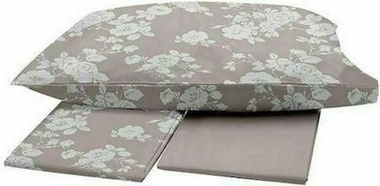 Μαξιλαροθήκη Sunshine Menta με Φάσα 50x70cm 950 Beige