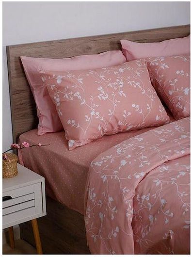 Μαξιλαροθήκη Sunshine Cotton Feelings 924 50x70cm Pink