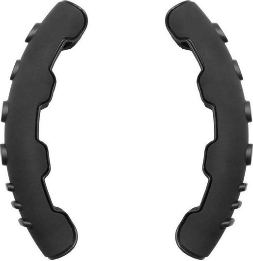 Κάλυμμα Τιμονιού Αυτοκινήτου με Αντιολισθητικά Pads Carbon Fiber Μαύρο