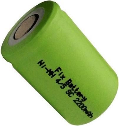 TC Battery Επαναφορτιζόμενη Μπαταρία Sub-C Ni-MH 2200mAh 1.2V 1τμχ