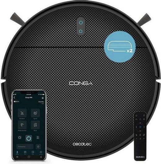 Σκούπα Ρομπότ 5 σε 1 Cecotec Conga 999 Origin X-Treme CEC-05866