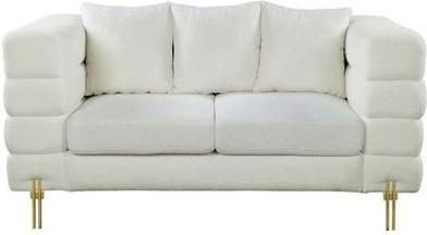 Καναπές Morris Διθέσιος Λευκός 158x87cm