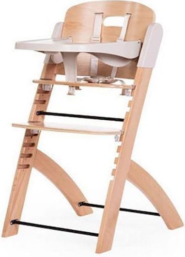 Καρεκλάκι Φαγητού Childhome Evosit Ξύλινο Natural Beige
