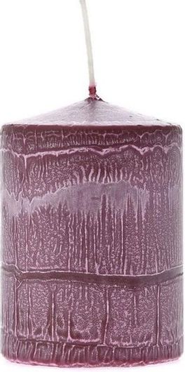 Διακοσμητικό Κερί Iliadis Frosted Μπορντό 7x10cm 76368 710103
