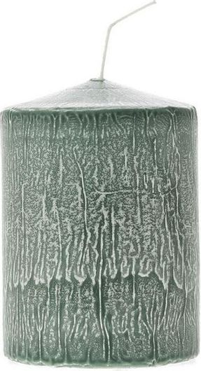 Διακοσμητικό Κερί Iliadis Frosted Πράσινο 7x10cm 76369 710104