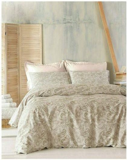 Σετ Μαξιλαροθήκες Rythmos Bonnie με Φάσα 50x70cm Μπεζ