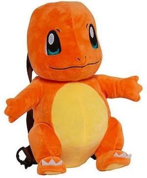 Παιδική Τσάντα Βόλτας Graffiti Charmander Pokemon Λούτρινη με 1 Θήκη Πορτοκαλί 