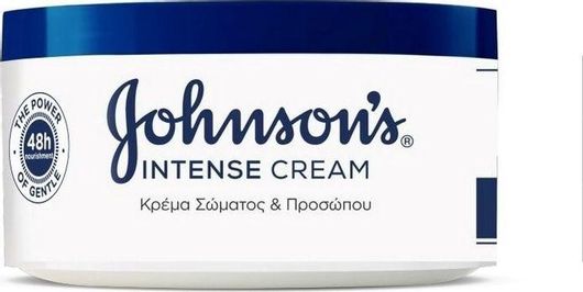Johnson & Johnson Intense Ενυδατική Κρέμα Σώματος για Όλες τις Επιδερμίδες 300ml