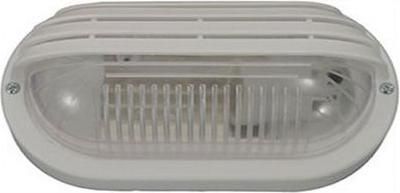 Επιτοίχια Χελώνα Εξωτερικού Χώρου Χαραλαμπίδης E27 Λευκό 