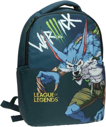 Σχολική Τσάντα Πλάτης Δημοτικού Gim League of Legends Warwick Μπλε