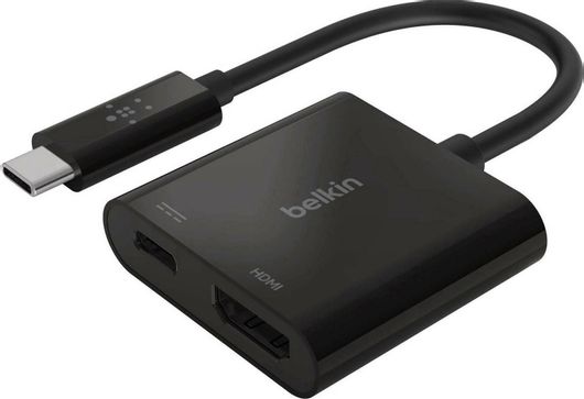 Docking Station Belkin AVC002BTBK Μετατροπέας USB-C male σε HDMI / USB-C female
