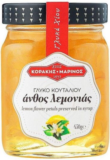 Γλυκό του Κουταλιού Κοράκης - Μαρίνος Άνθος Λεμονιάς 450gr