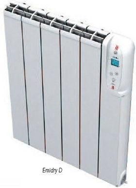 Θερμοπομπός S&P Emidry-8D Τοίχου 1000W με Ηλεκτρονικό Θερμοστάτη 65.5x57.5cm