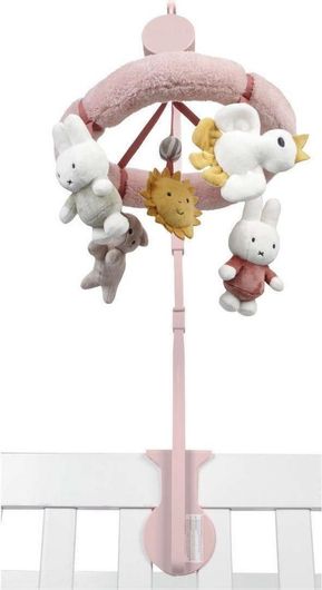 Μόμπιλε Κούνιας Miffy Fluffy Ροζ