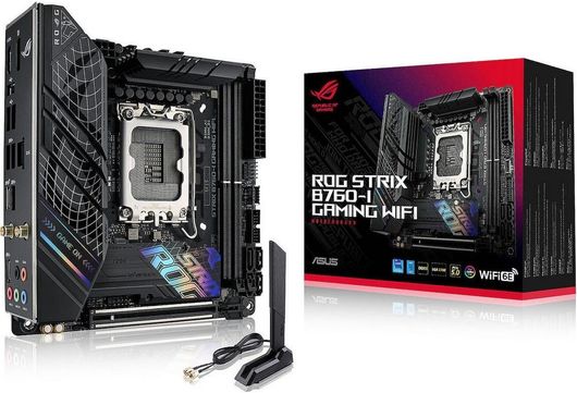 Μητρική Κάρτα Asus ROG STRIX B760-I GAMING WIFI Mini ITX με Intel 1700 Socket