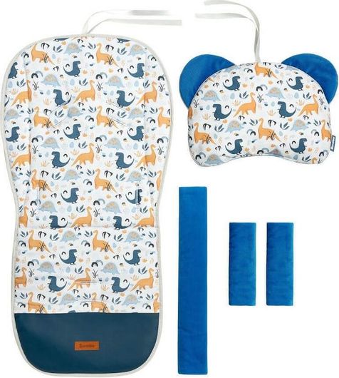 Κάλυμμα Καροτσιού Sensillo Dinosaurs Navy