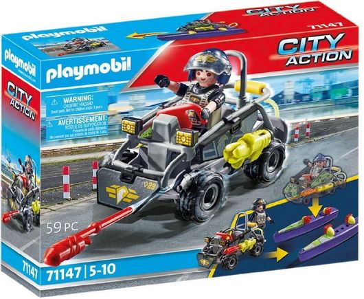 Playmobil Αμφίβιο Όχημα Ειδικών Δυνάμεων για 5+ Ετών #71147