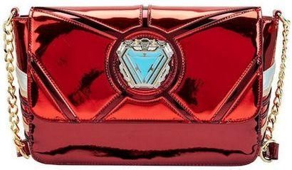 Παιδική Τσάντα Ώμου Loungefly Marvel Iron Man 15Th Anniversary Κόκκινο 