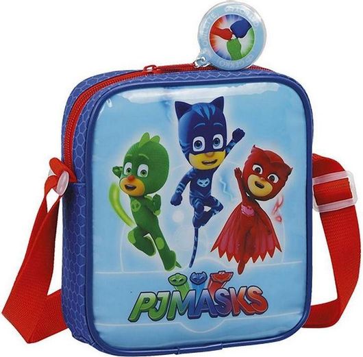 Παιδική Τσάντα Βόλτας Pj Masks Κρεμαστό Ώμου 28cm