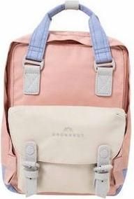 Σακίδιο Πλάτης Doughnut Macaroon Mini Monet Series Γυναικείο Υφασμάτινο Αδιάβροχο Pink X Stone 7lt Ροζ