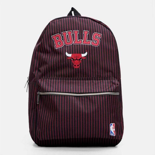 Σχολική Τσάντα Πλάτης Γυμνασίου / Λυκείου Back Me Up NBA Chicago Bulls Μαύρο