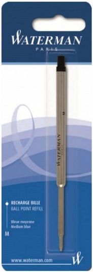 Ανταλλακτικό Μελάνι Waterman Ballpoint Fine για Στυλό Μαύρο 